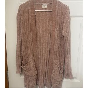 Pink cardigan- small